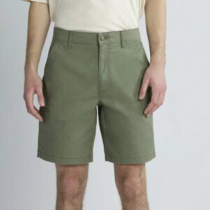 BRAHMA Mens Shorts Size 36” Khaki Green Canvas Relaxed Fit NWT